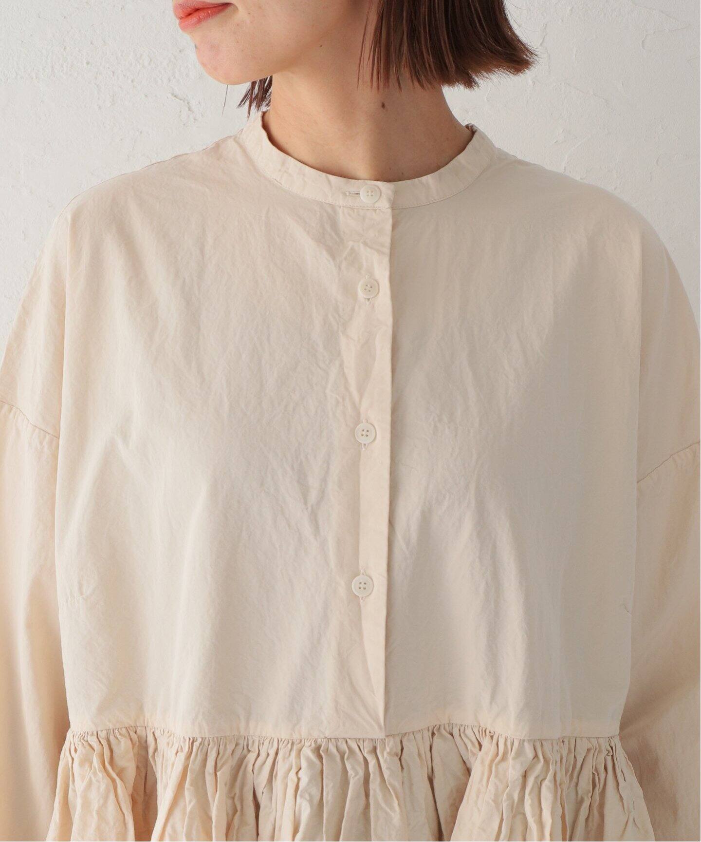 CASEY CASEY / ケイシー・ケイシー】LONG SLEEVE BEBE SHIRT（シャツ 