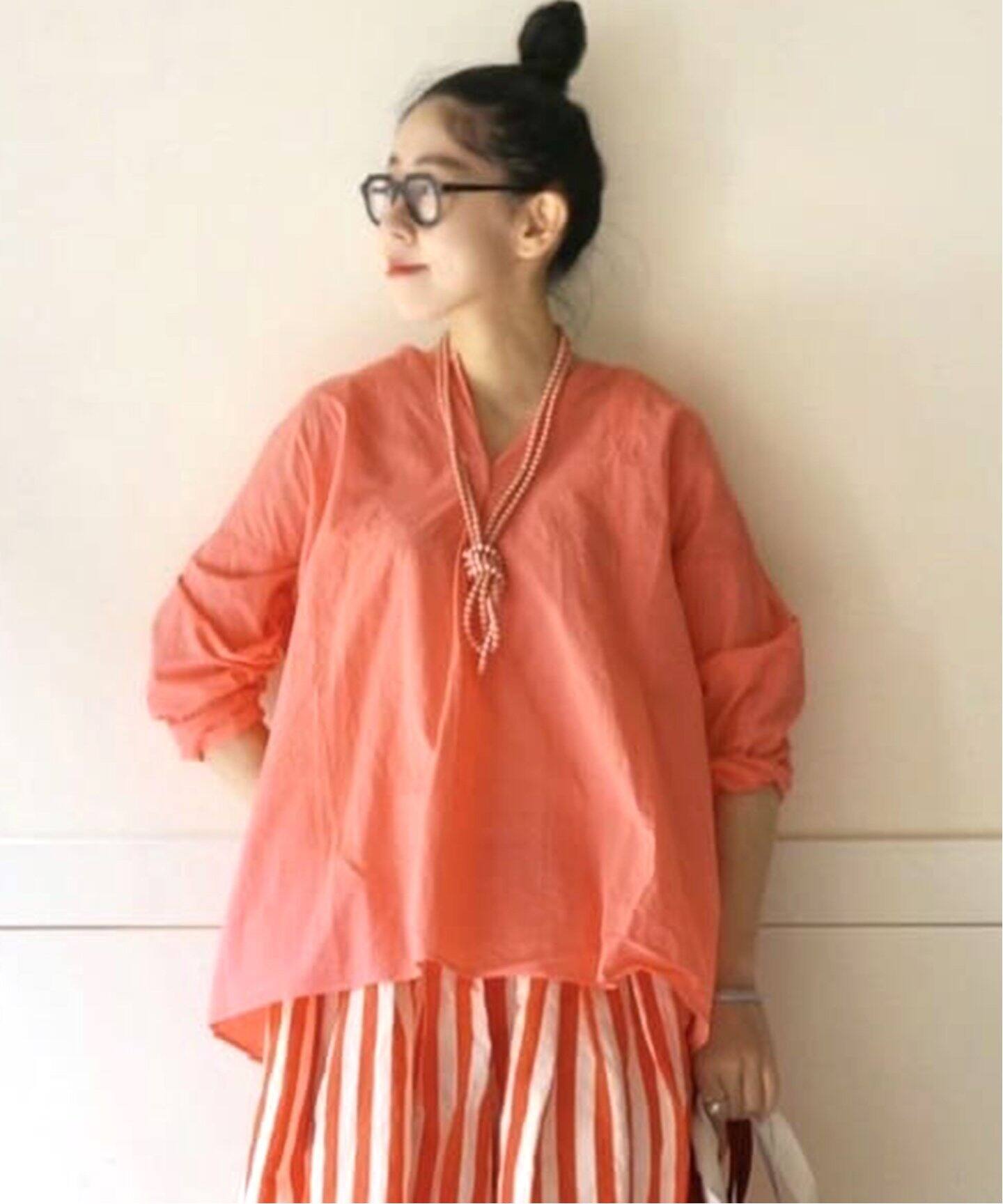 MANUELLE GUIBAL /マニュエルギバル】 PULL SHIRT（シャツ／ブラウス 