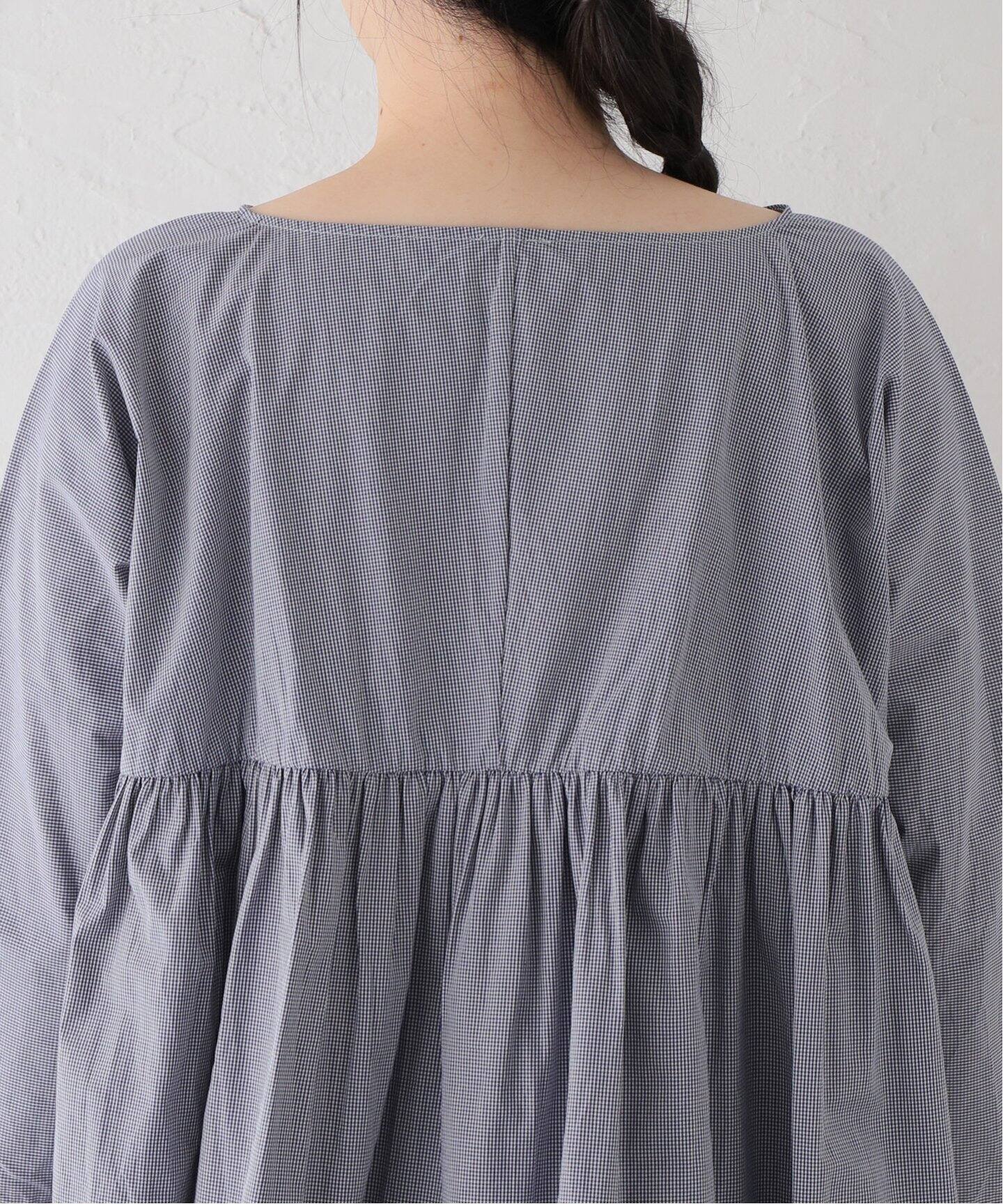 apuntob/アプントビー】 GATHERED PULL SHIRT（シャツ／ブラウス - その他