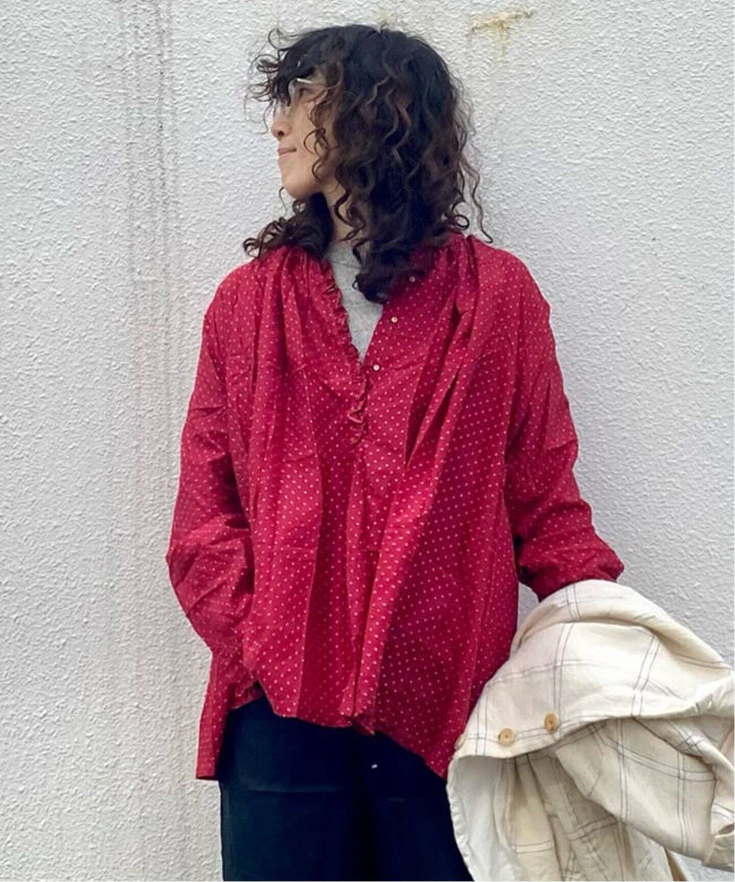 INJIRI/インジリ】 FRILL BLOUSE（シャツ／ブラウス）｜journal 