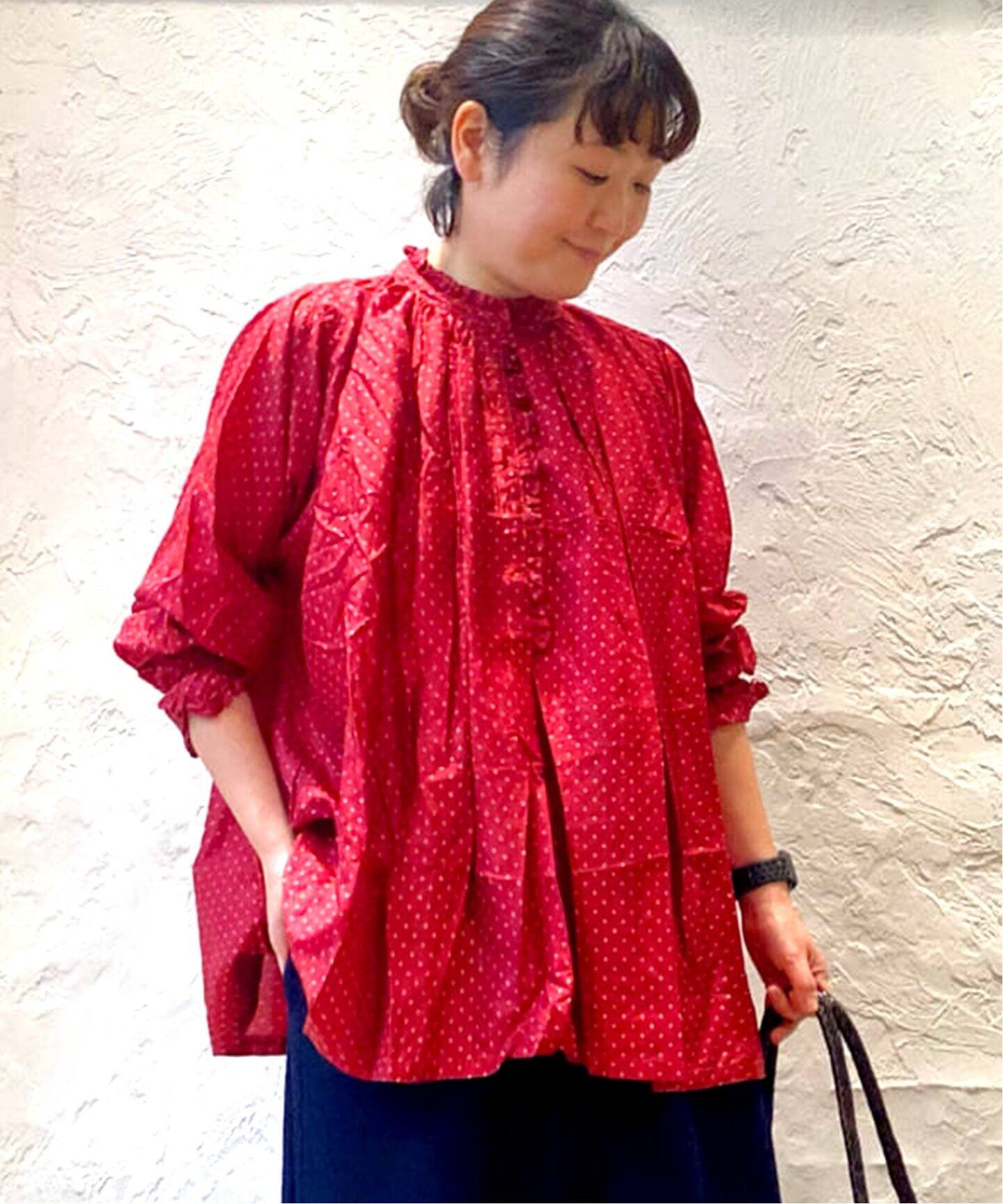 INJIRI/インジリ】 FRILL BLOUSE（シャツ／ブラウス）｜journal 