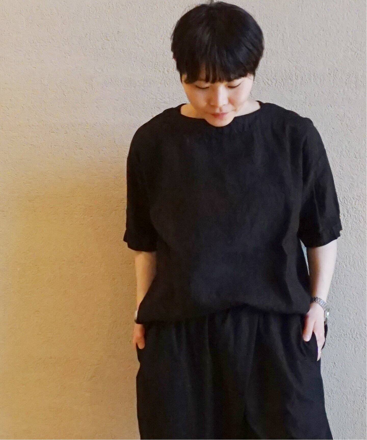 ARMEN/アーメン】LINEN PLAIN S/S PULL（シャツ／ブラウス）｜journal 