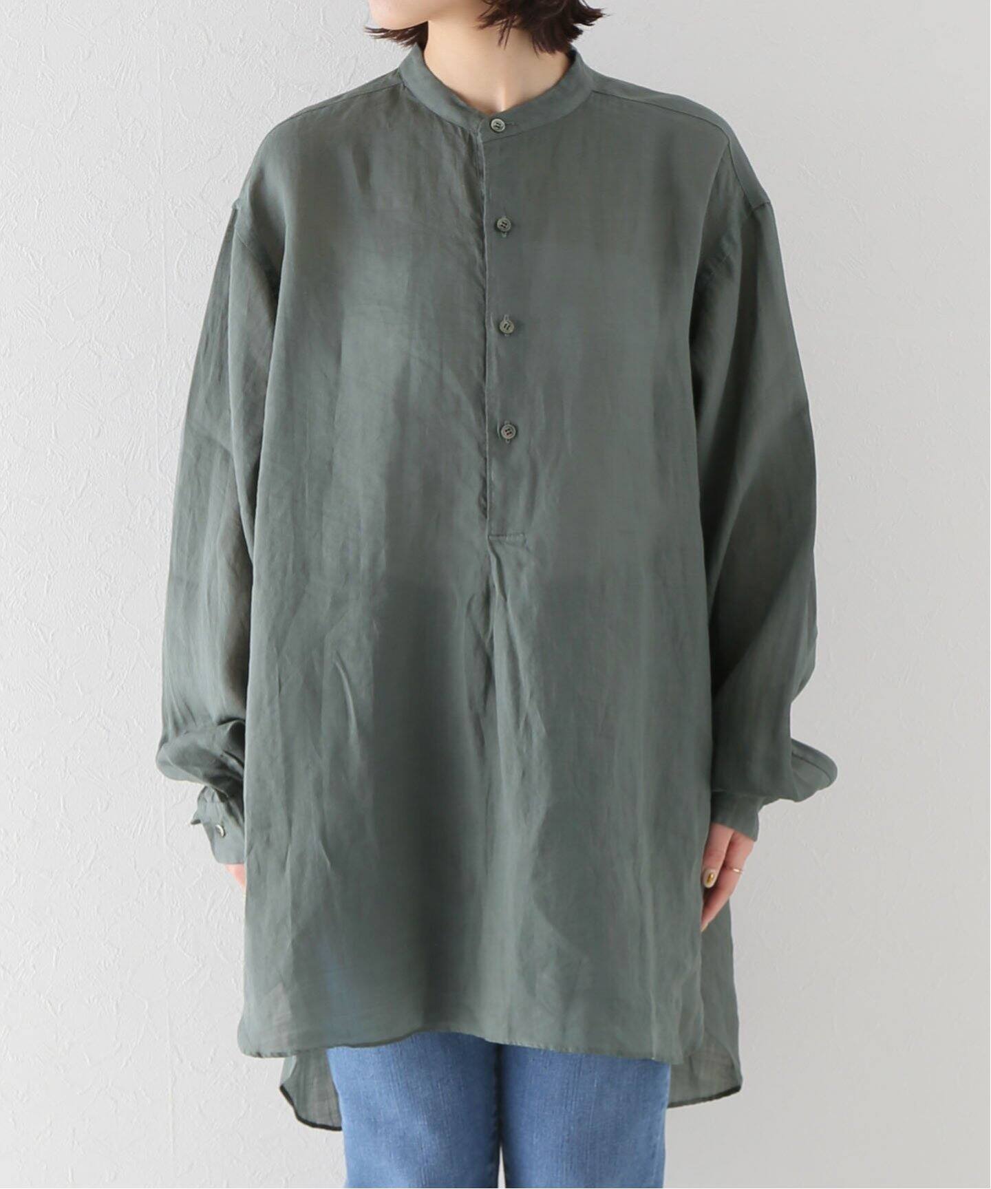 loomer / ルーマー】 BOTANICAL DYE PULL SHIRT（シャツ／ブラウス 