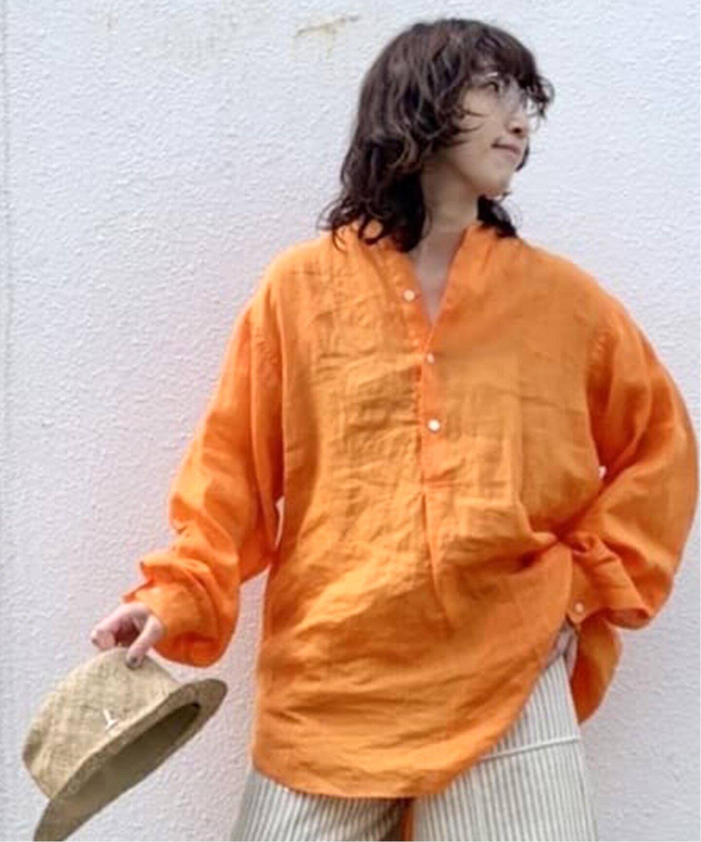 loomer / ルーマー】 BOTANICAL DYE PULL SHIRT（シャツ／ブラウス 