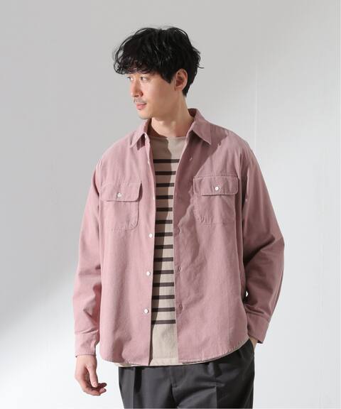 Garment Dye ビッグシルエット コーデュロイシャツ Journal Standard Relume ジャーナルスタンダード レリューム 公式のファッション通販 Baycrew S Store