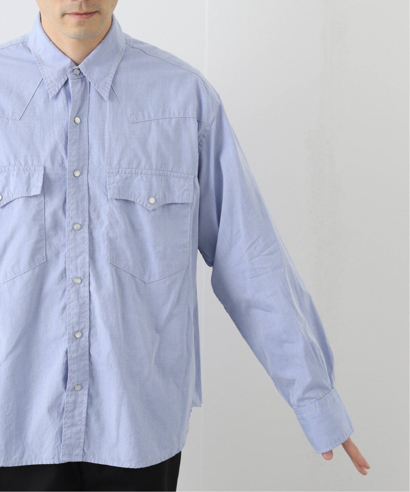 PORTER CLASSIC / ポータークラシック OLD WEST SHIRT PC-016