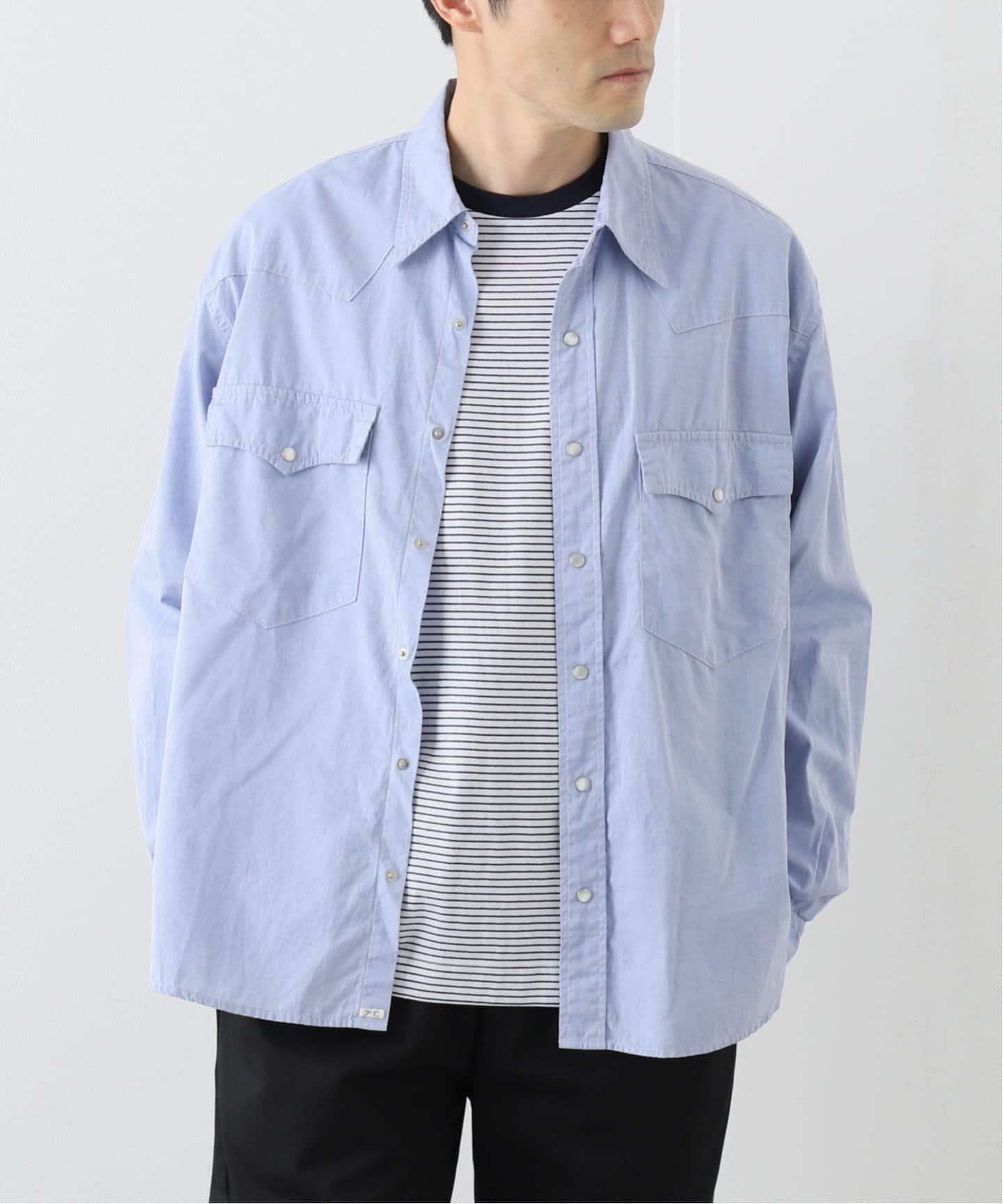 PORTER CLASSIC / ポータークラシック OLD WEST SHIRT PC-016