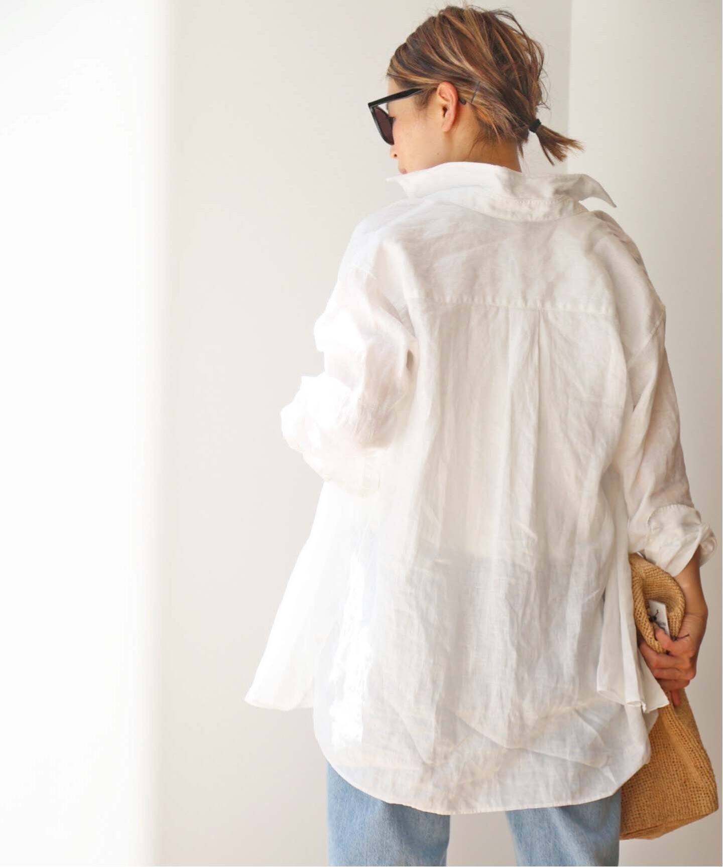 LINEN WASH シャツ（シャツ／ブラウス）｜Deuxieme Classe 