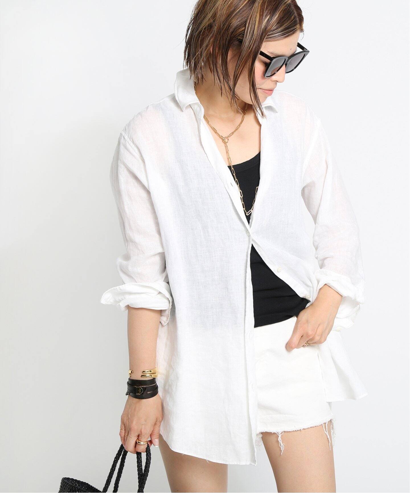 LINEN WASH シャツ（シャツ／ブラウス）｜Deuxieme Classe 