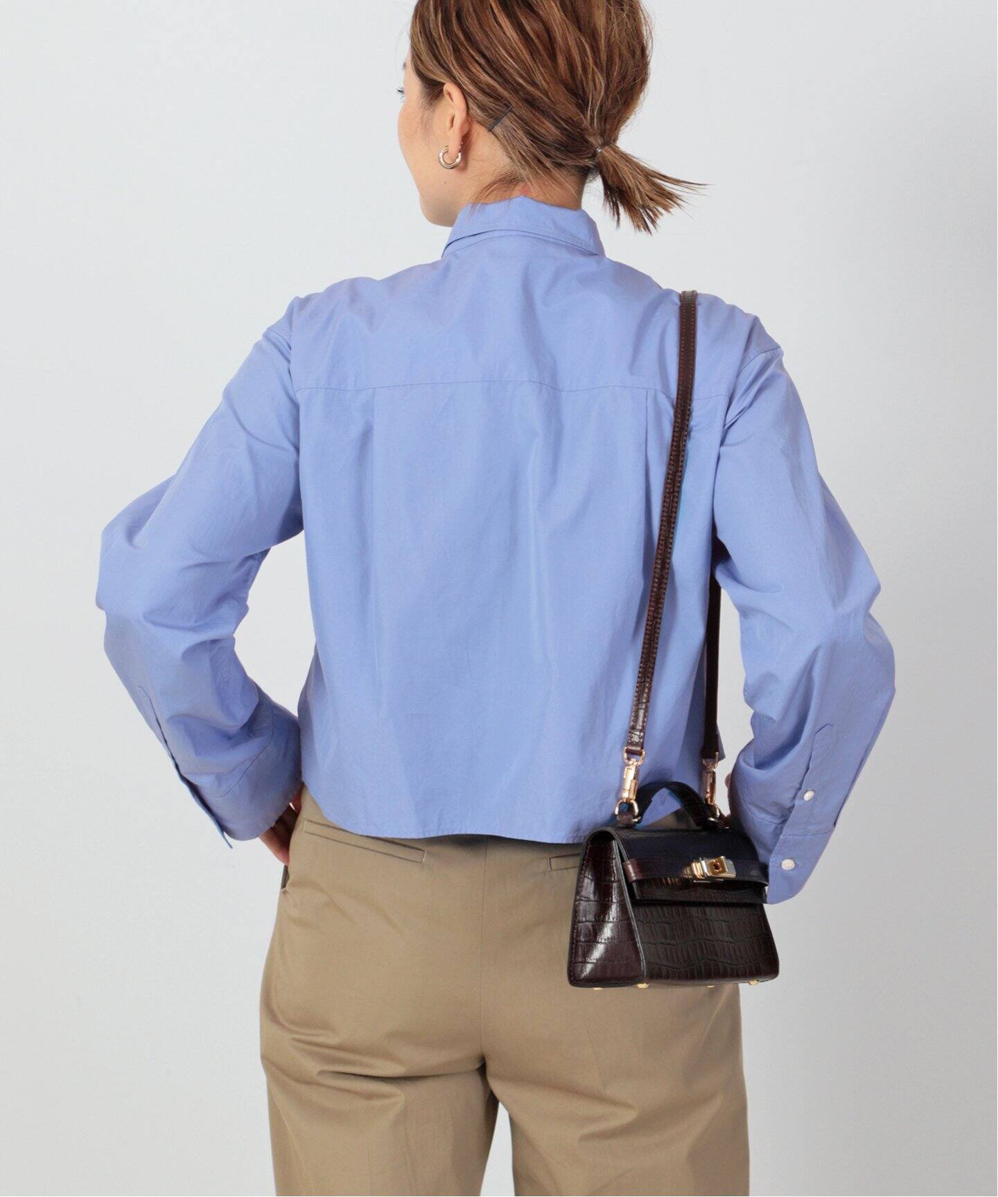 Cropped シャツ（シャツ／ブラウス）｜Deuxieme Classe 