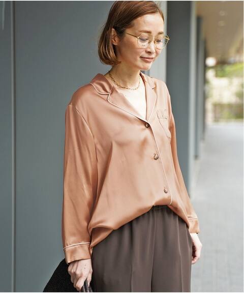 メーカー直送 L Angelique ランジェリーク X E I L シルクシャツ 高還元セール Deuxieme Classe シャツ ブラウス Sindivacs Com Br
