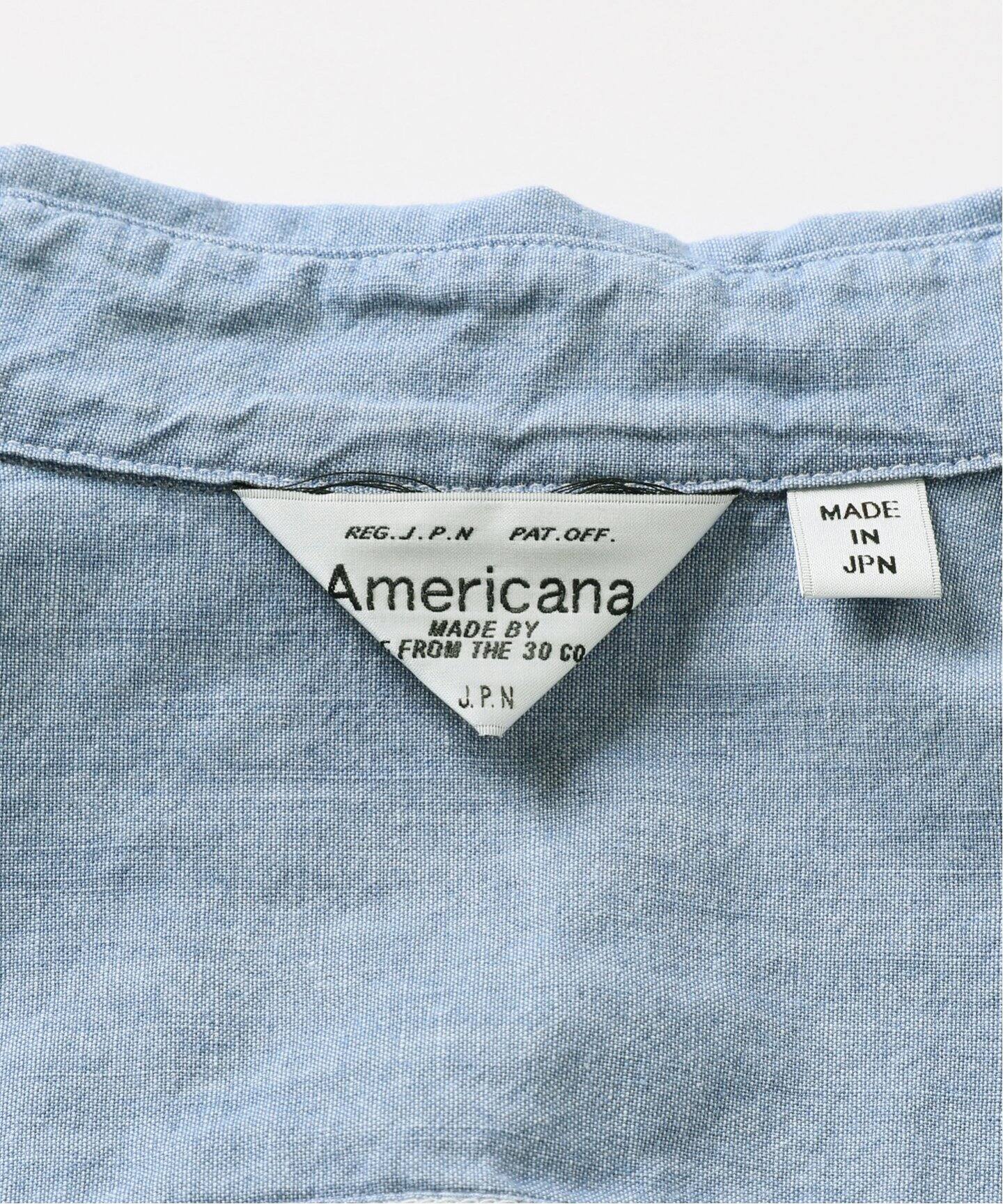 AMERICANA/アメリカーナ】 シャンブレー シャツ|Deuxieme Classe ...
