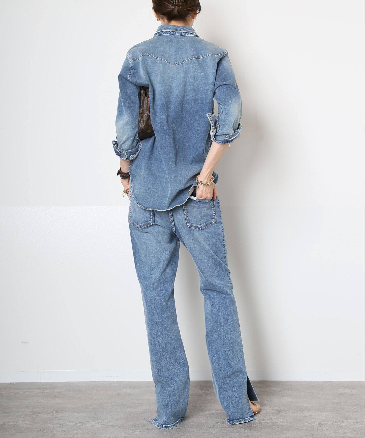 MUSE de Deuxieme Classe SURT DENIM シャツ