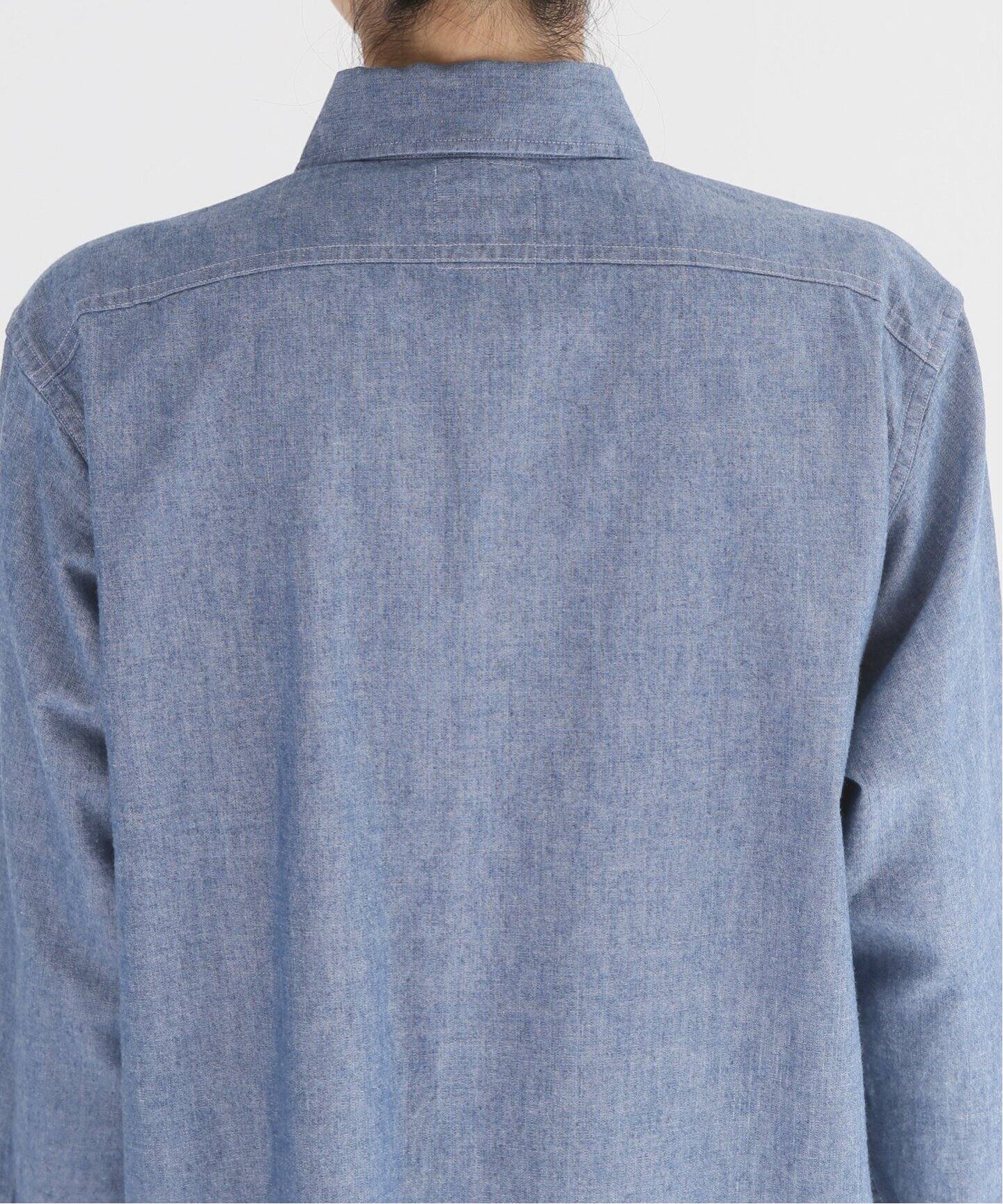 MADISONBLUE/マディソンブルー】HAMPTON CHAMBRAY シャツ(NAVY 