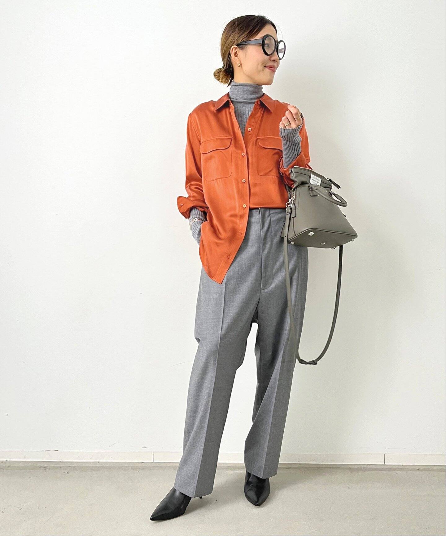 EQUIPMENT /エキップモン】SILK SHIRT（シャツ／ブラウス）｜L 
