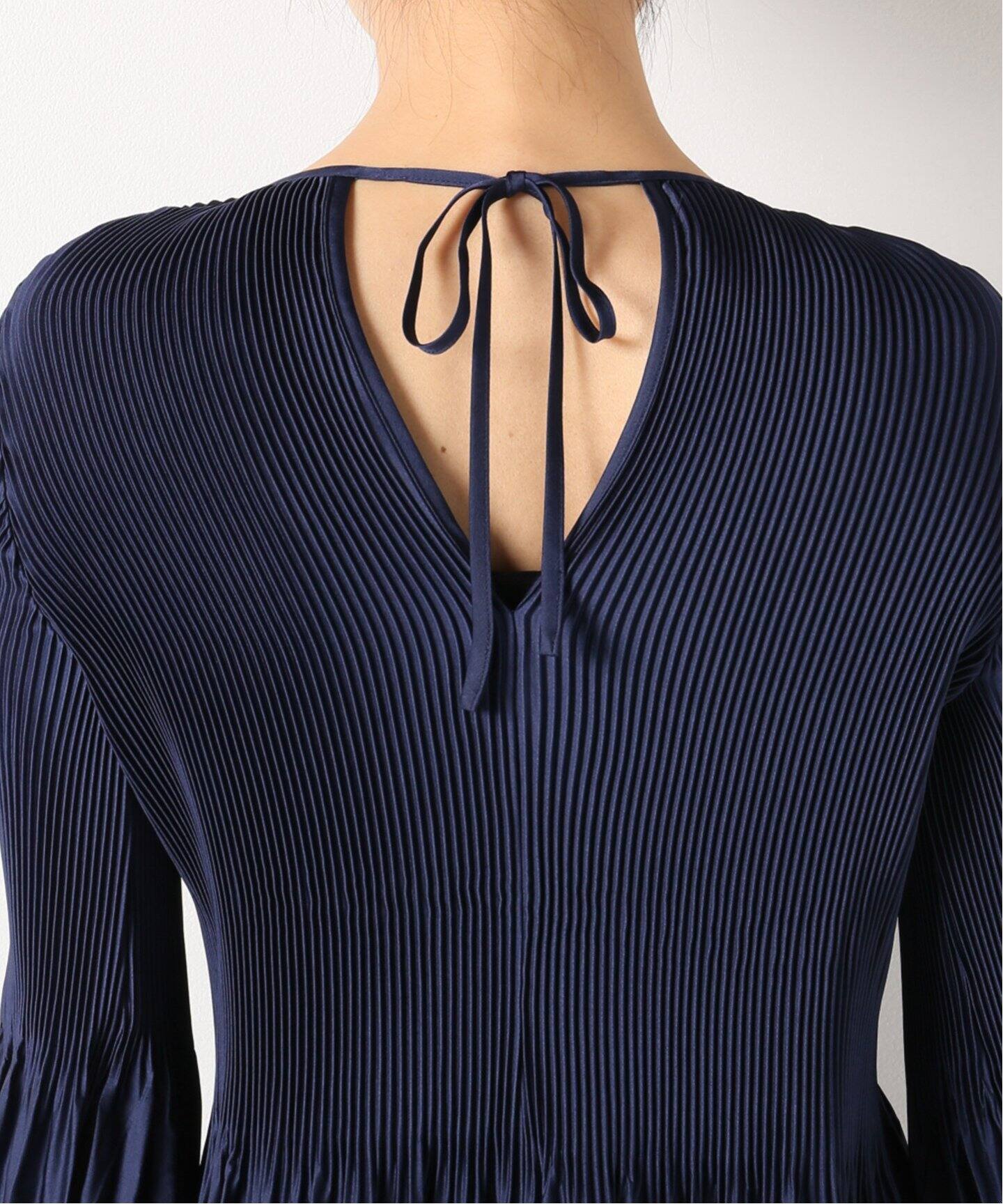 KALLMEYER/カルメイヤー】Pleats Blouse（シャツ／ブラウス）｜L 