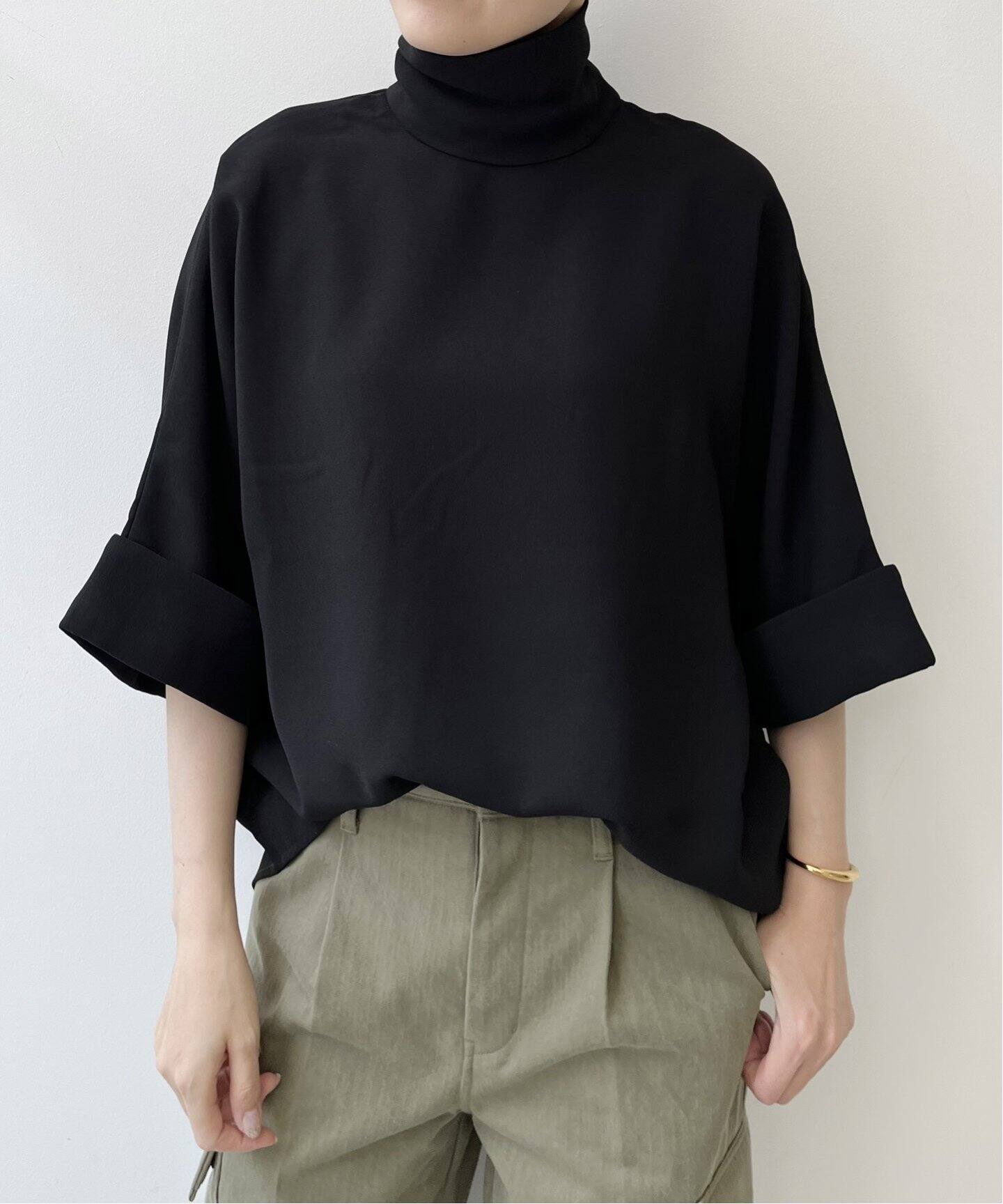 MARK KENLY DOMINO TAN /マークケンリードミノタン】2Way Blouse 