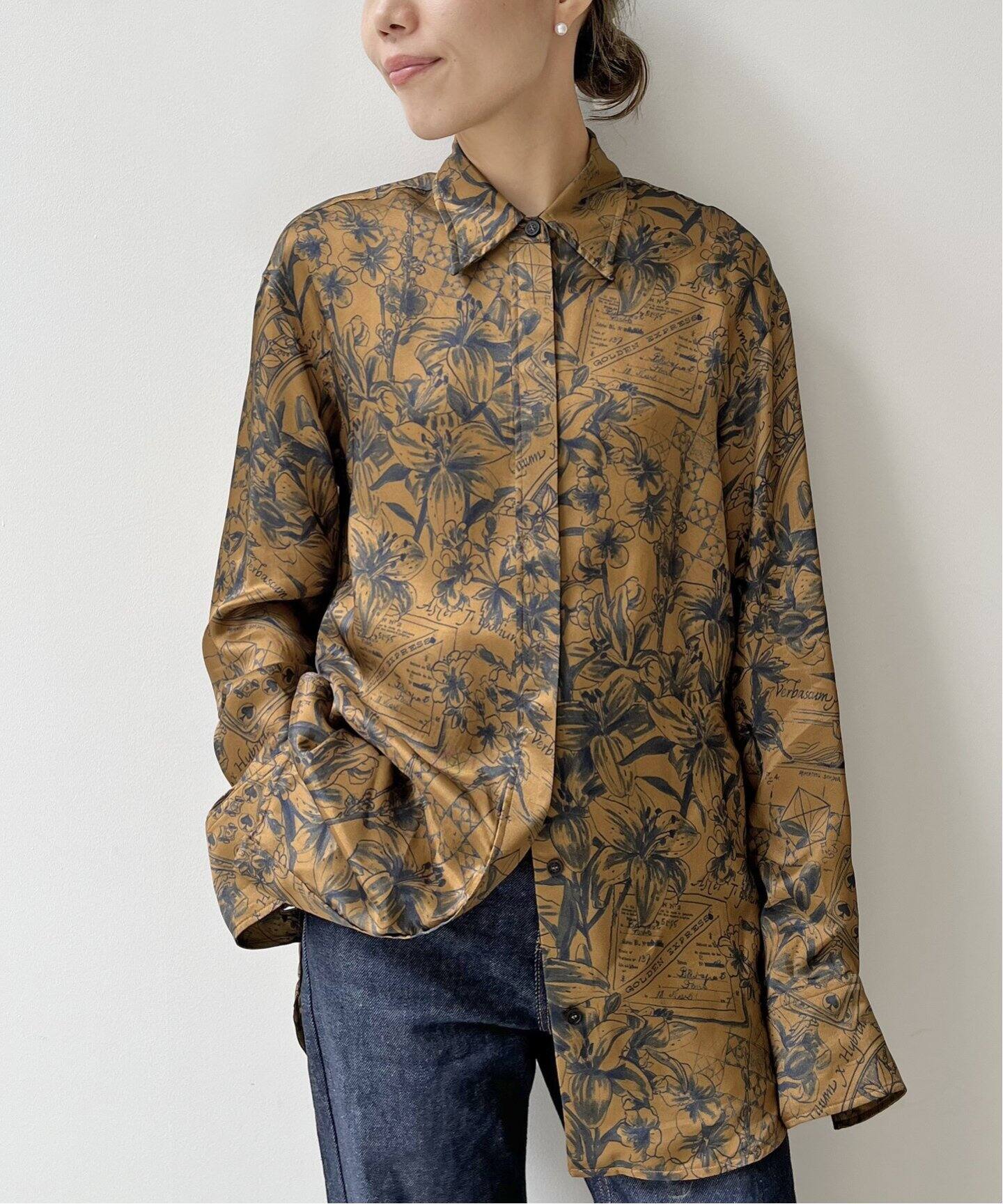 GOLDEN GOOSE / ゴールデングース】BF PRINT SHIRT（シャツ／ブラウス  