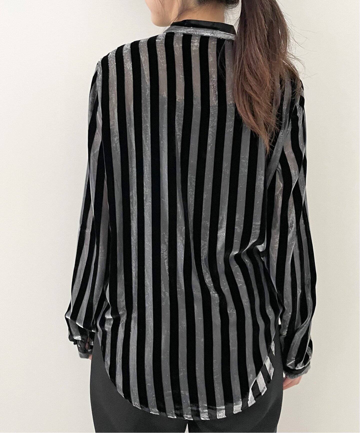 EQUIPMENT /エキップモン】STRIPE SHIRT（シャツ／ブラウス）｜L 