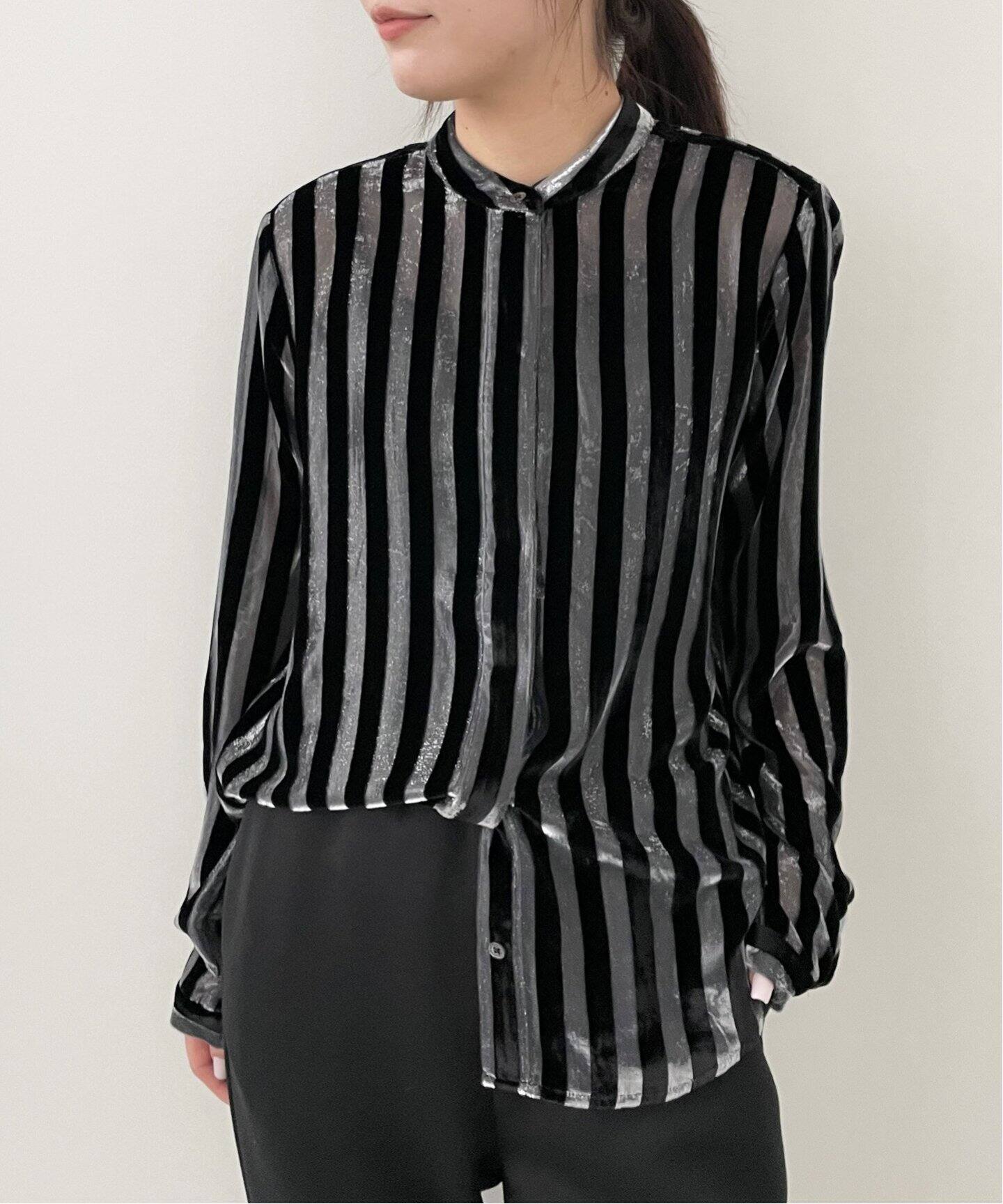 EQUIPMENT /エキップモン】STRIPE SHIRT（シャツ／ブラウス）｜L 