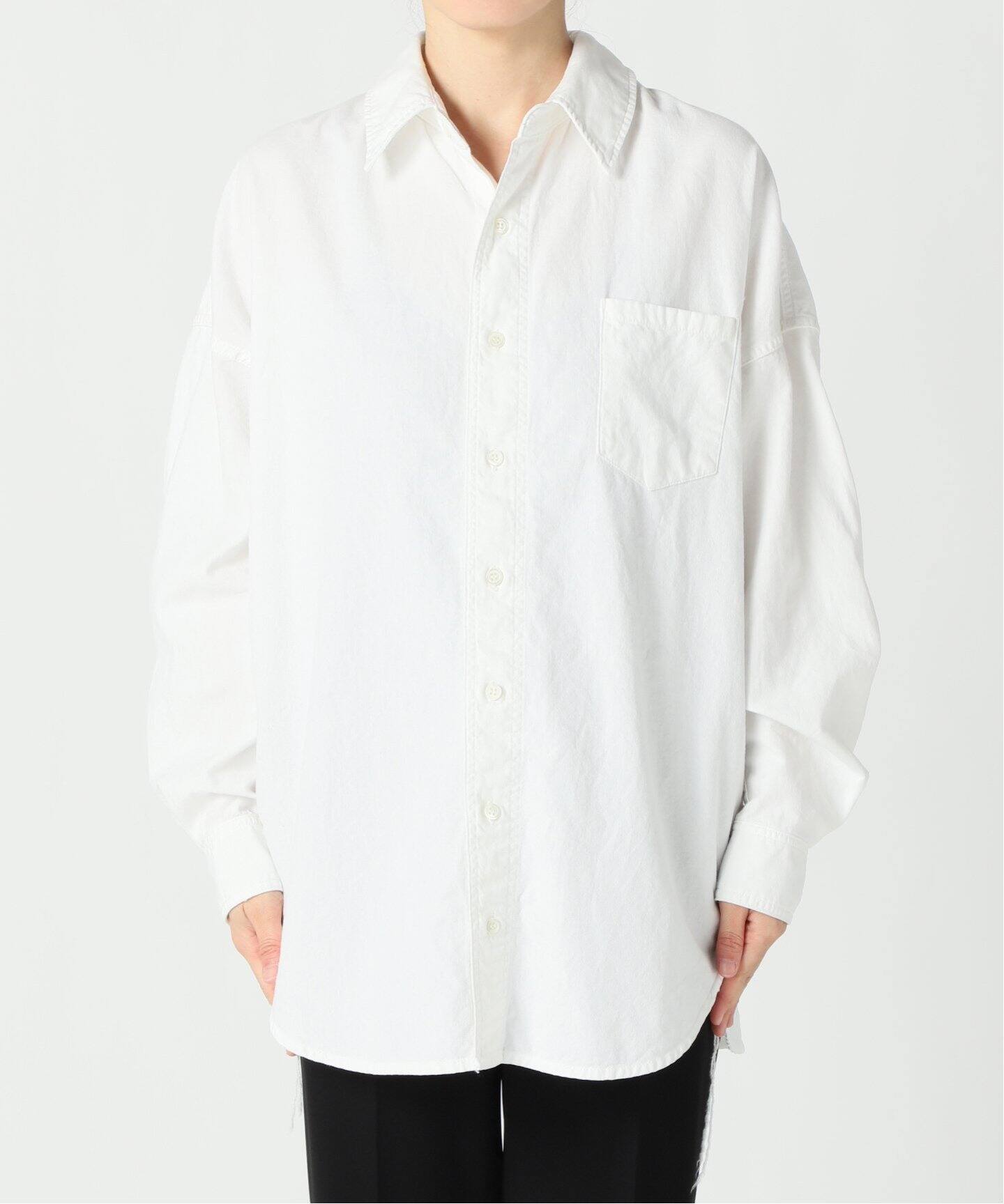 REMI RELIEF/レミレリーフ】Chambray Shirt(WH)（シャツ／ブラウス 