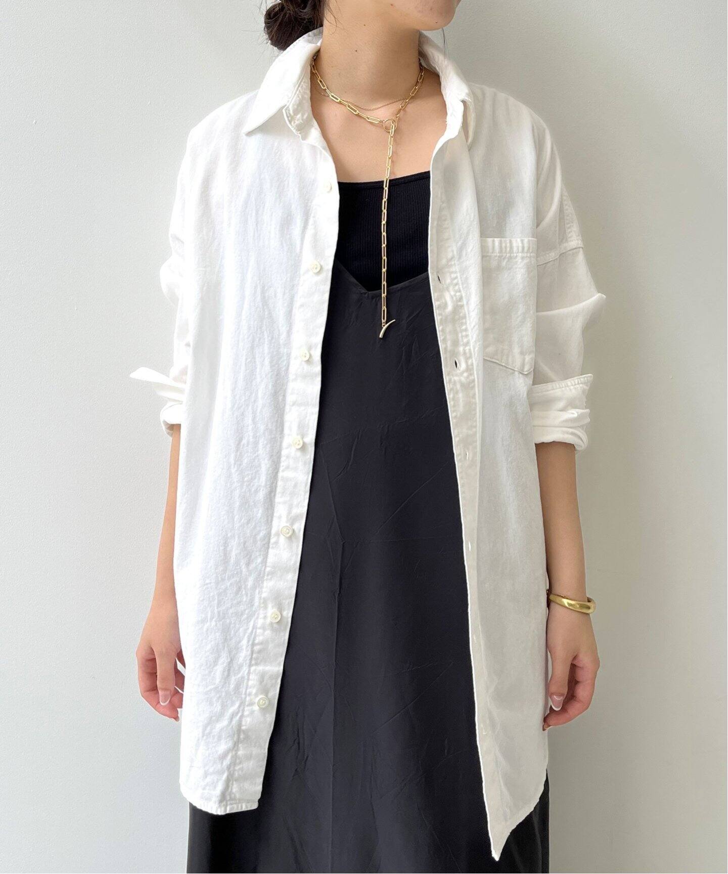 REMI RELIEF/レミレリーフ】Chambray Shirt(WH)（シャツ／ブラウス 