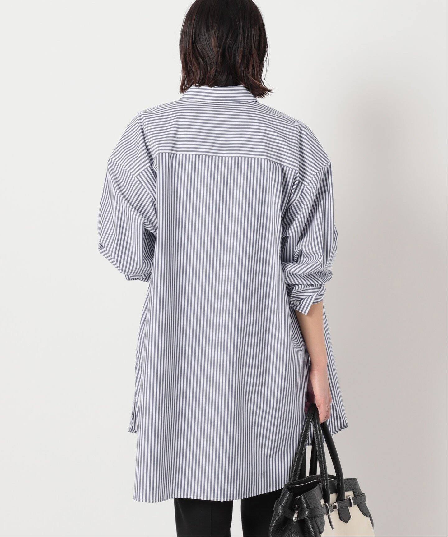 ロングストライプシャツ（シャツ／ブラウス）｜AP STUDIO（エーピー 