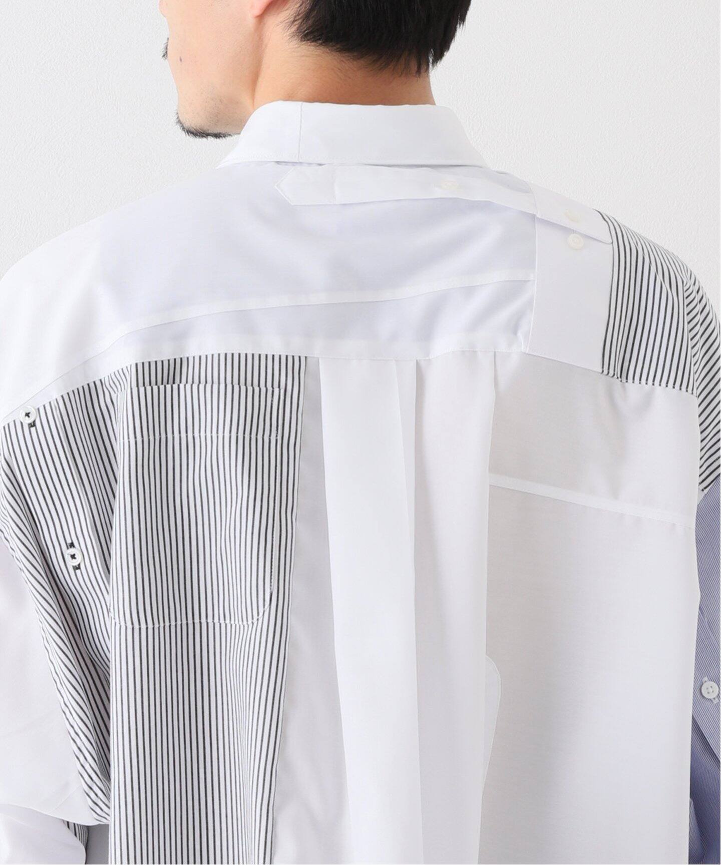 Doublet 洋服の青山 Upcycle Oversize Shirt Wism ウィズム 公式のファッション通販 Baycrew S Store Doublet 洋服の青山 Upcycle Oversize Shirt Wism ウィズム 公式のファッション通販 Baycrew S Store