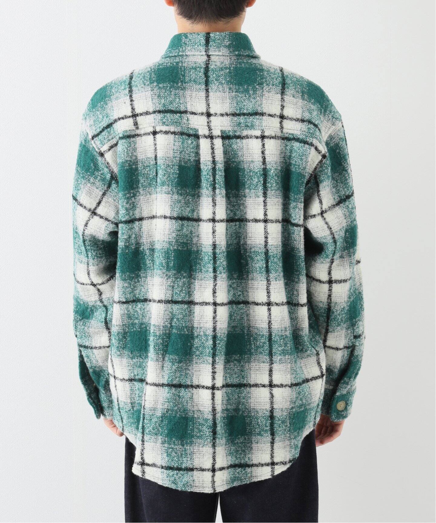 UNUSED / アンユーズド】US2280 WOOL CHECK SHIRT（シャツ／ブラウス 