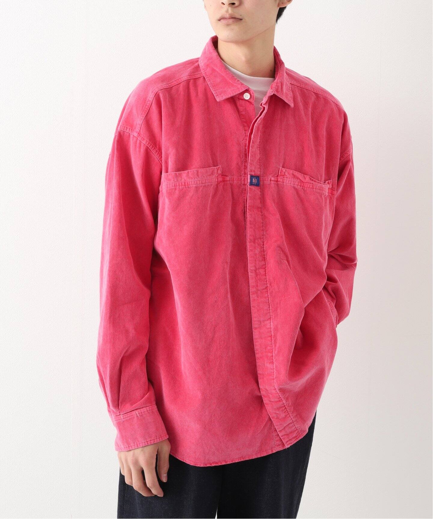 C.E / シーイー】OVERDYE CORD DESIGN BIG SHIRT（シャツ／ブラウス 