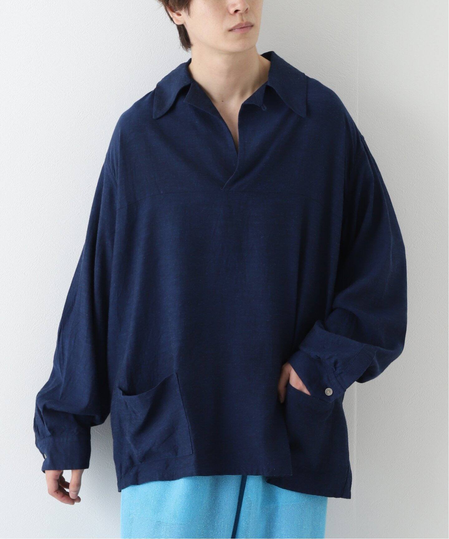HOMELESS TAILOR / ホームレステイラー】ROCKABILLY P/O SHIRT（シャツ 