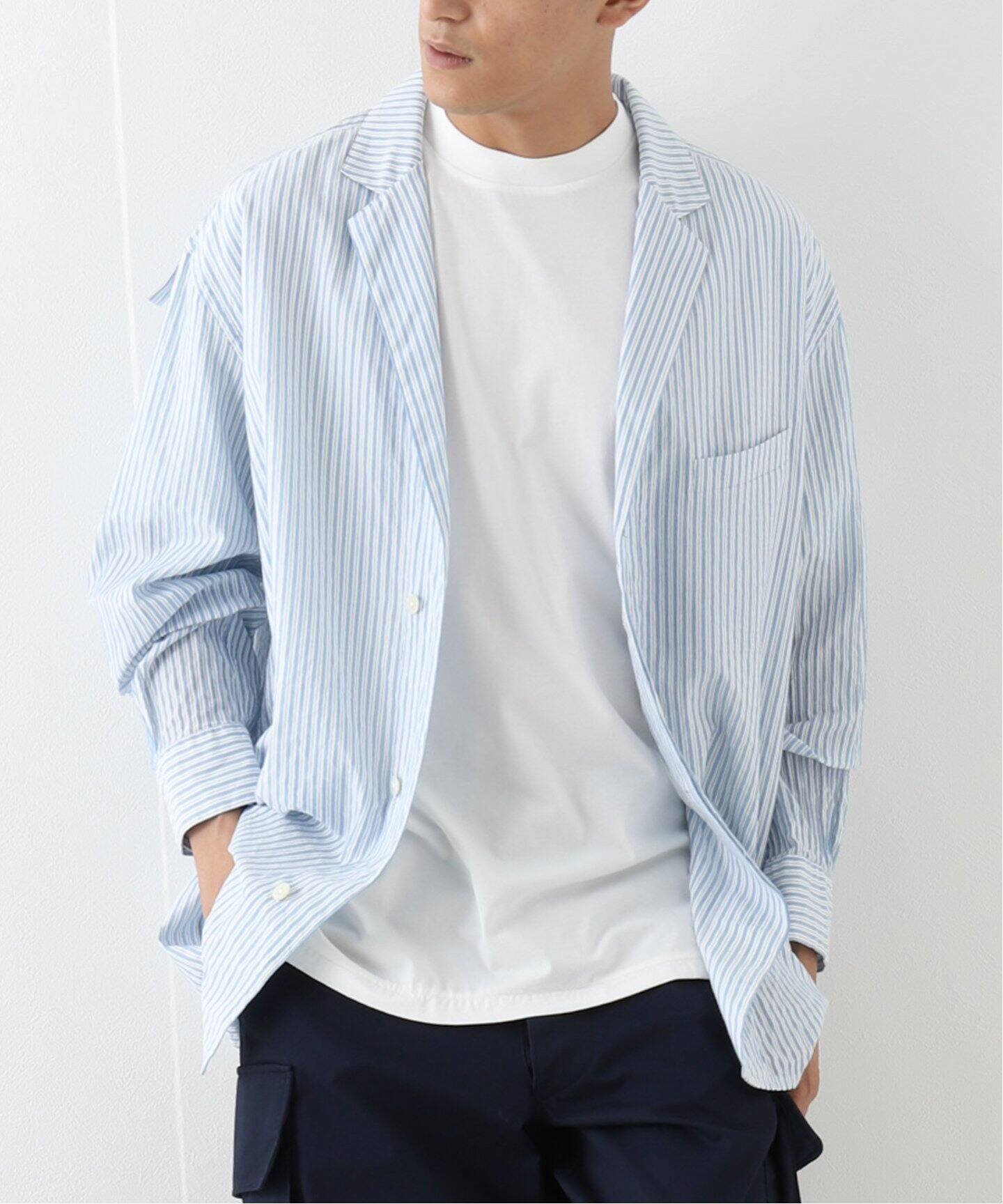 URU / ウル】SHIRTS JACKET（シャツ／ブラウス）｜WISM（ウィズム）の 