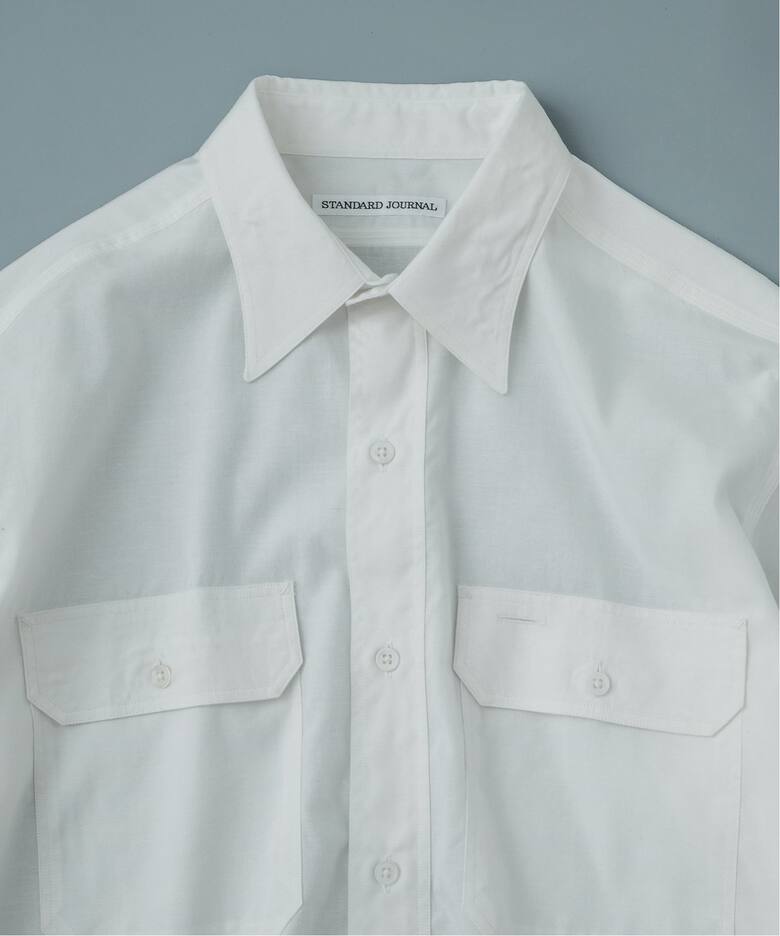 【STANDARD JOURNAL / スタンダード ジャーナル】Lyocell work shirts（シャツ／ブラウス）｜JOURNAL