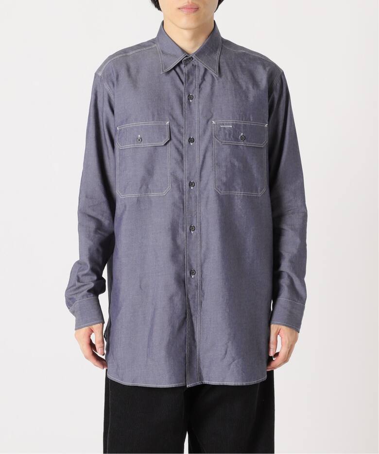 【STANDARD JOURNAL / スタンダード ジャーナル】Lyocell work shirts（シャツ／ブラウス）｜JOURNAL