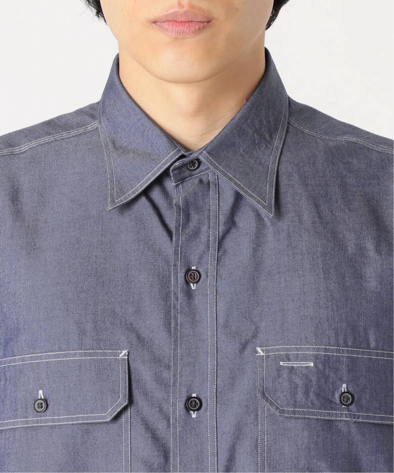 【STANDARD JOURNAL / スタンダード ジャーナル】Lyocell work shirts（シャツ／ブラウス）｜JOURNAL