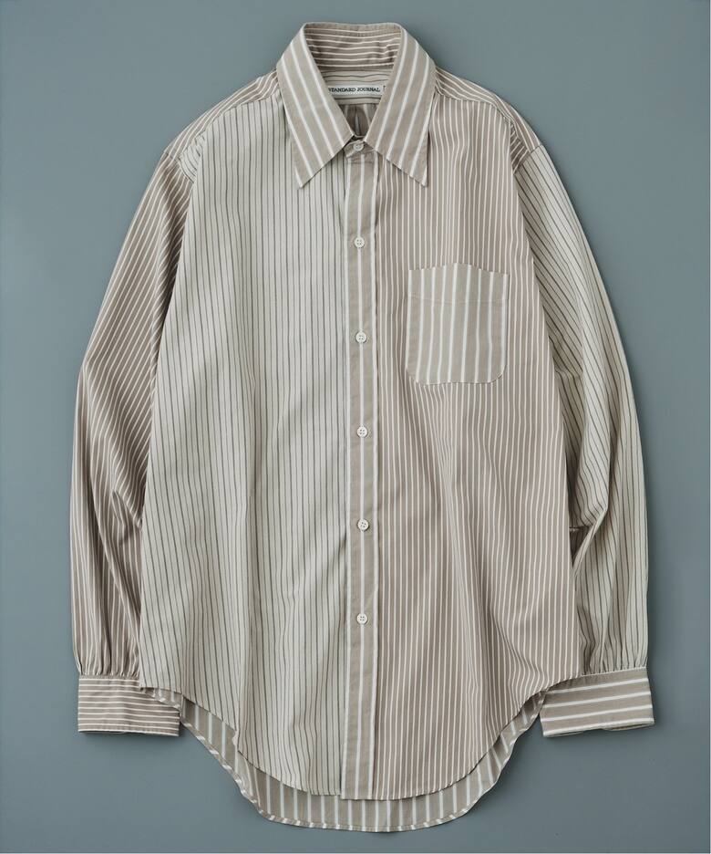 【STANDARD JOURNAL / スタンダード ジャーナル】Crazy Stripe Shirts（シャツ／ブラウス）｜JOURNAL