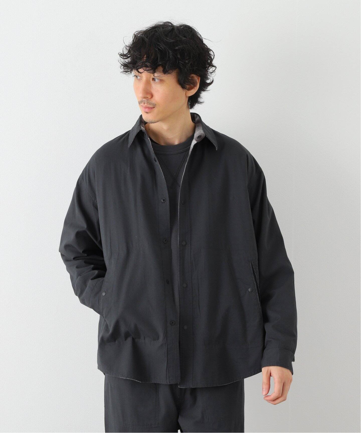 SNOWPEAK×JS】 別注 TAKIBI Ripstop×Check Nell リバーシブルシャツ 