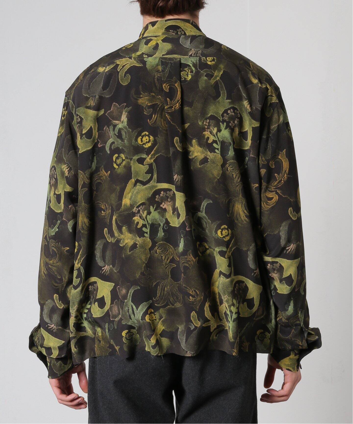 極美品 Masu Granny Zip-Up shirts 46 MASU GRANNY ZIP-UP SHIRTS 