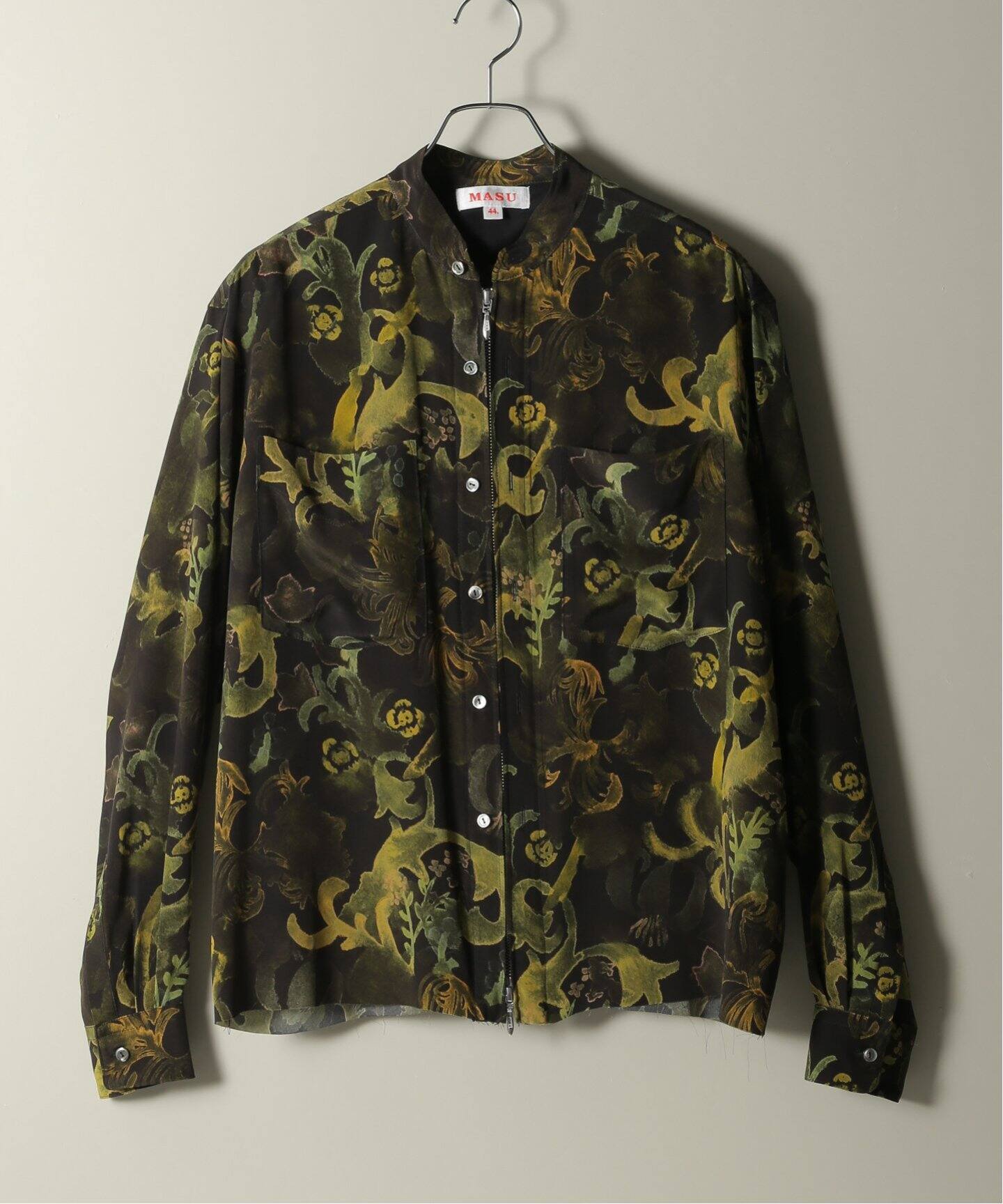 MASU / エムエーエスユー】GRANNY ZIP-UP SHIRTS（シャツ／ブラウス 