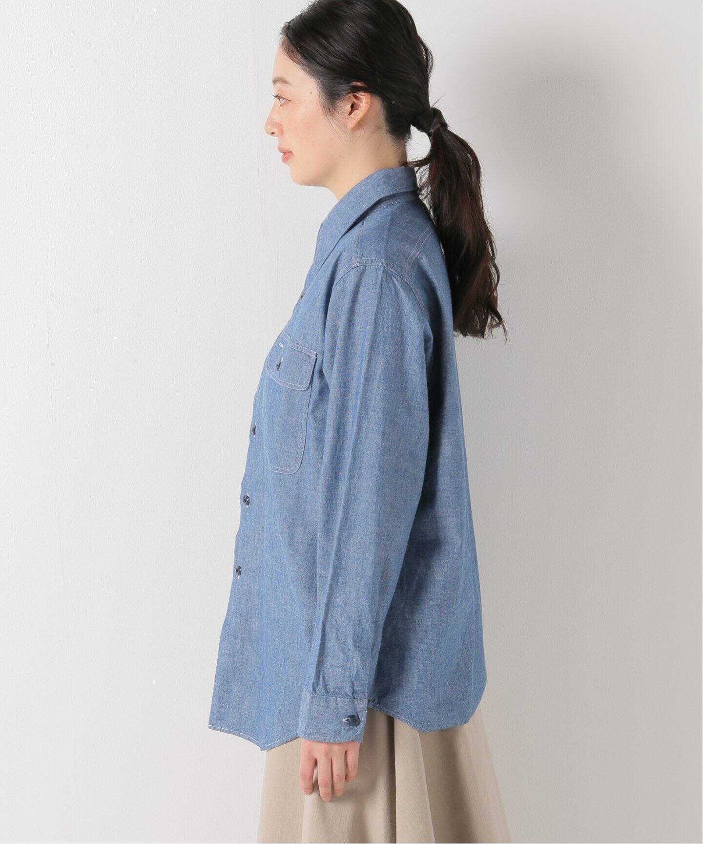 MADISONBLUE/マディソンブルー】HAMPTON シャンブレーシャツ（シャツ 