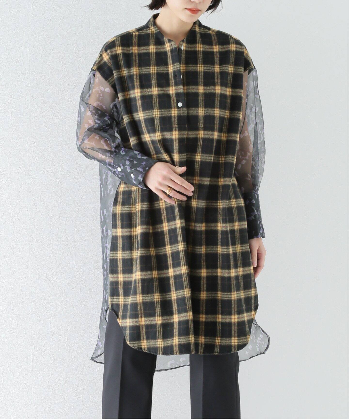 TELMA/テルマ】COMBI SHIRTS DRESS（シャツ／ブラウス）｜IENA 