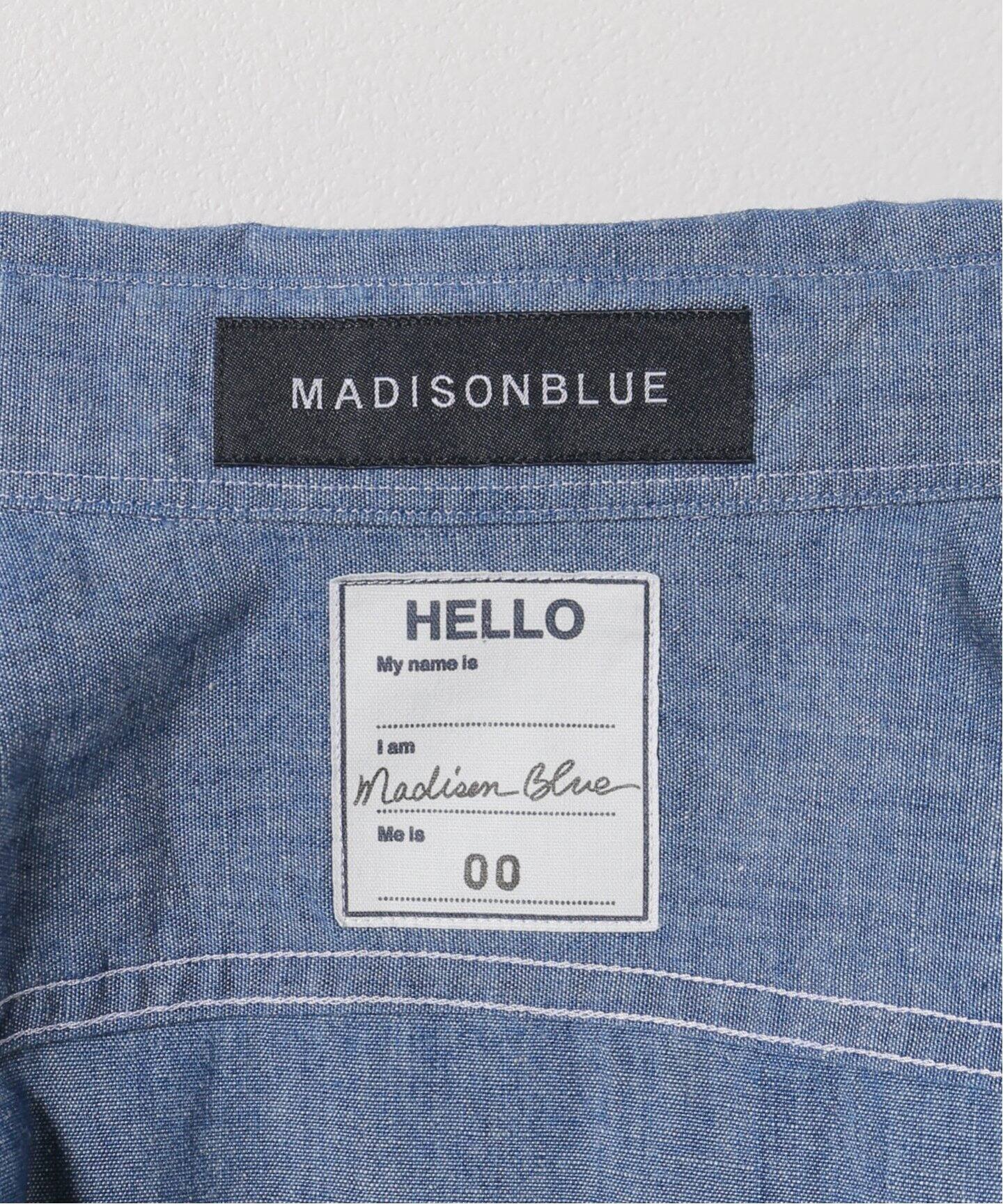 MADISONBLUE/マディソンブルー】MADAME シャンブレーワークシャツ 
