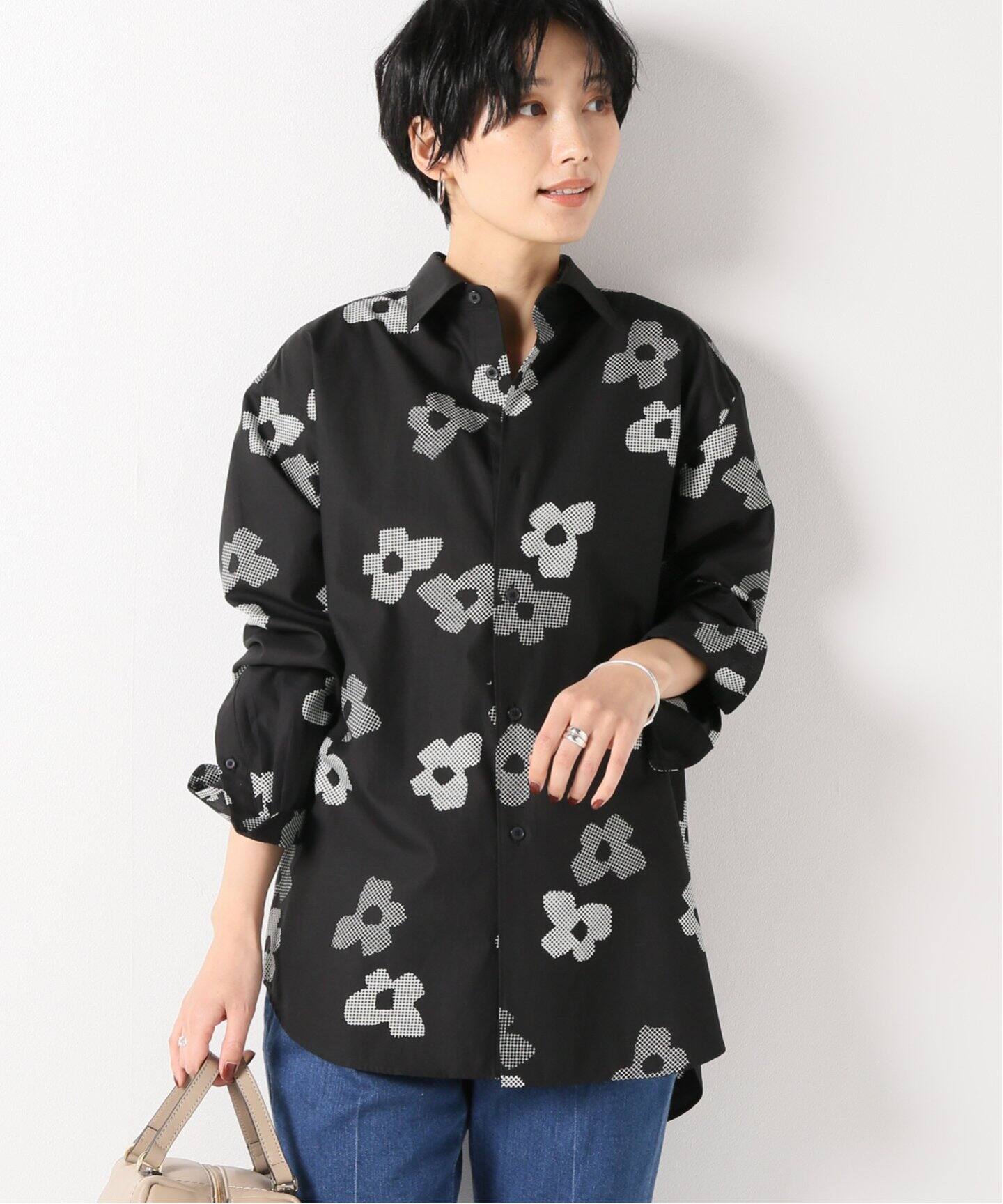 AURALEE/オーラリー】FINX TWILL プリントシャツ（シャツ／ブラウス 