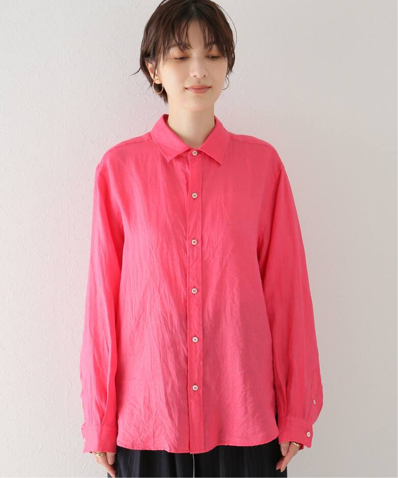 Linen ボリュームソデシャツ（シャツ／ブラウス）｜Plage（プラージュ 