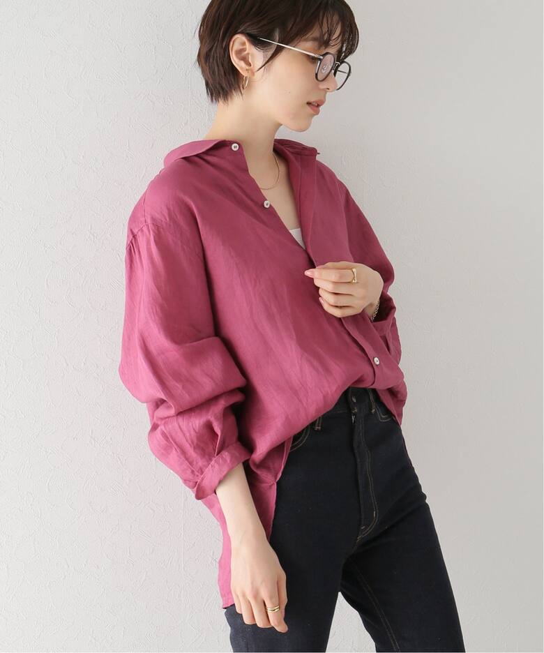 Linen ボリュームソデシャツ（シャツ／ブラウス）｜Plage（プラージュ 