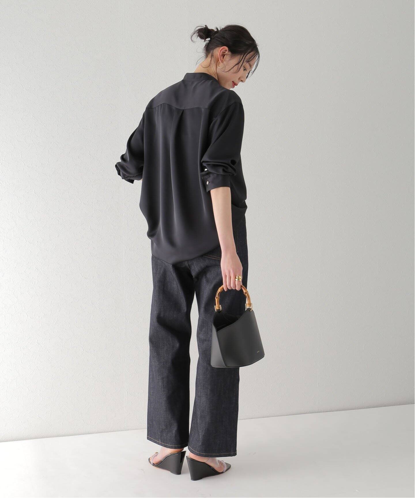 satin plain シャツ◇（シャツ／ブラウス）｜Plage（プラージュ）の 