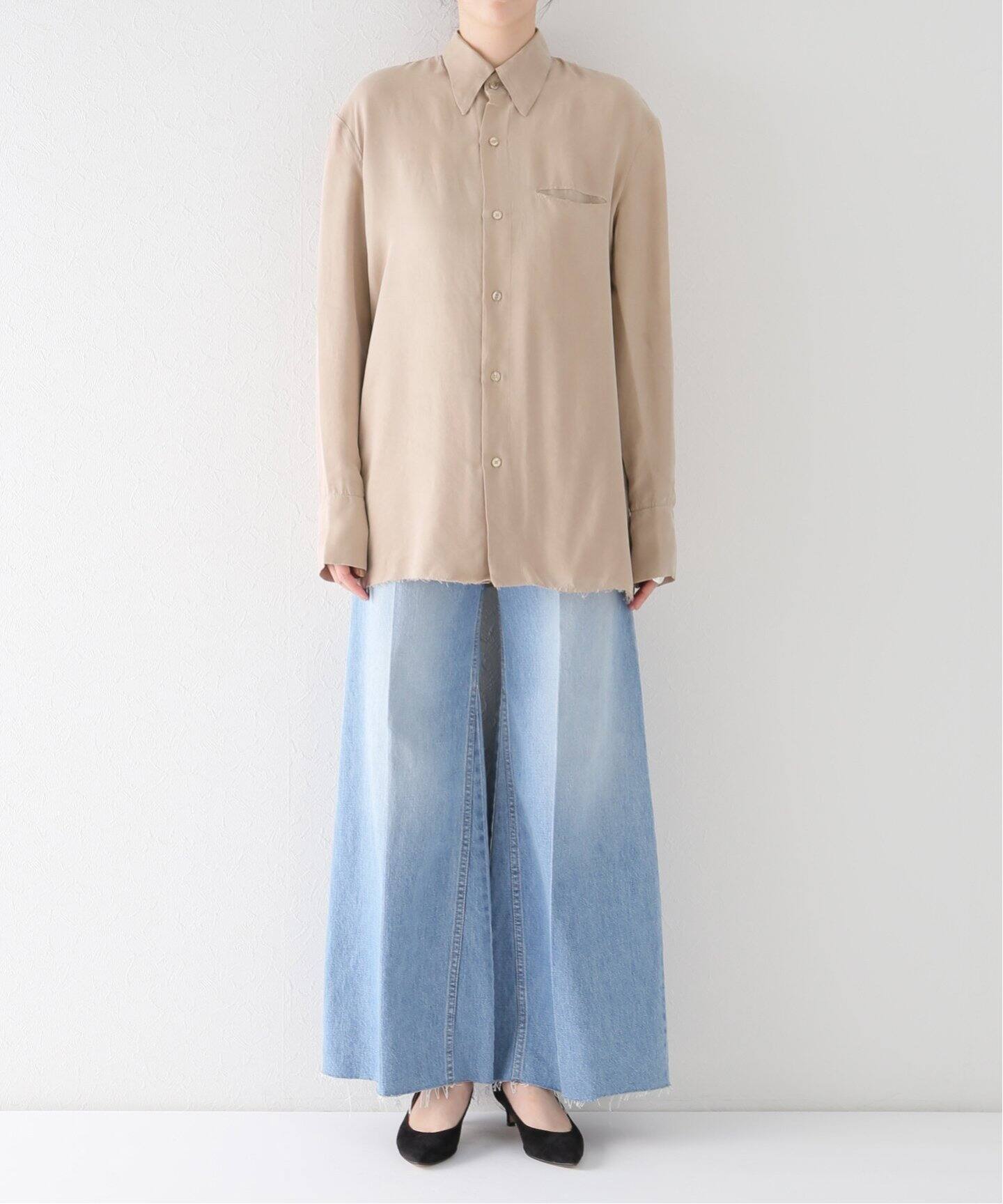 GABRIELA COLL GARMENTS】 DOUBLED CUPRO シャツ（シャツ／ブラウス 
