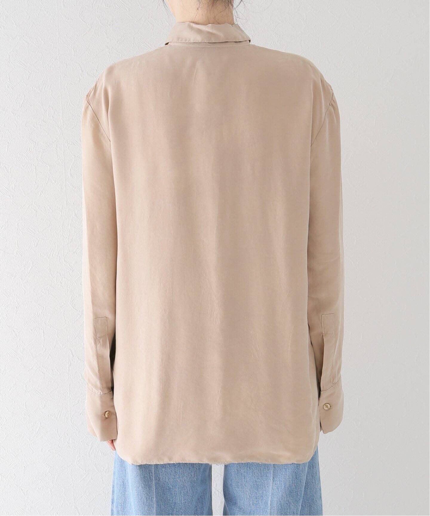 GABRIELA COLL GARMENTS】 DOUBLED CUPRO シャツ（シャツ／ブラウス 