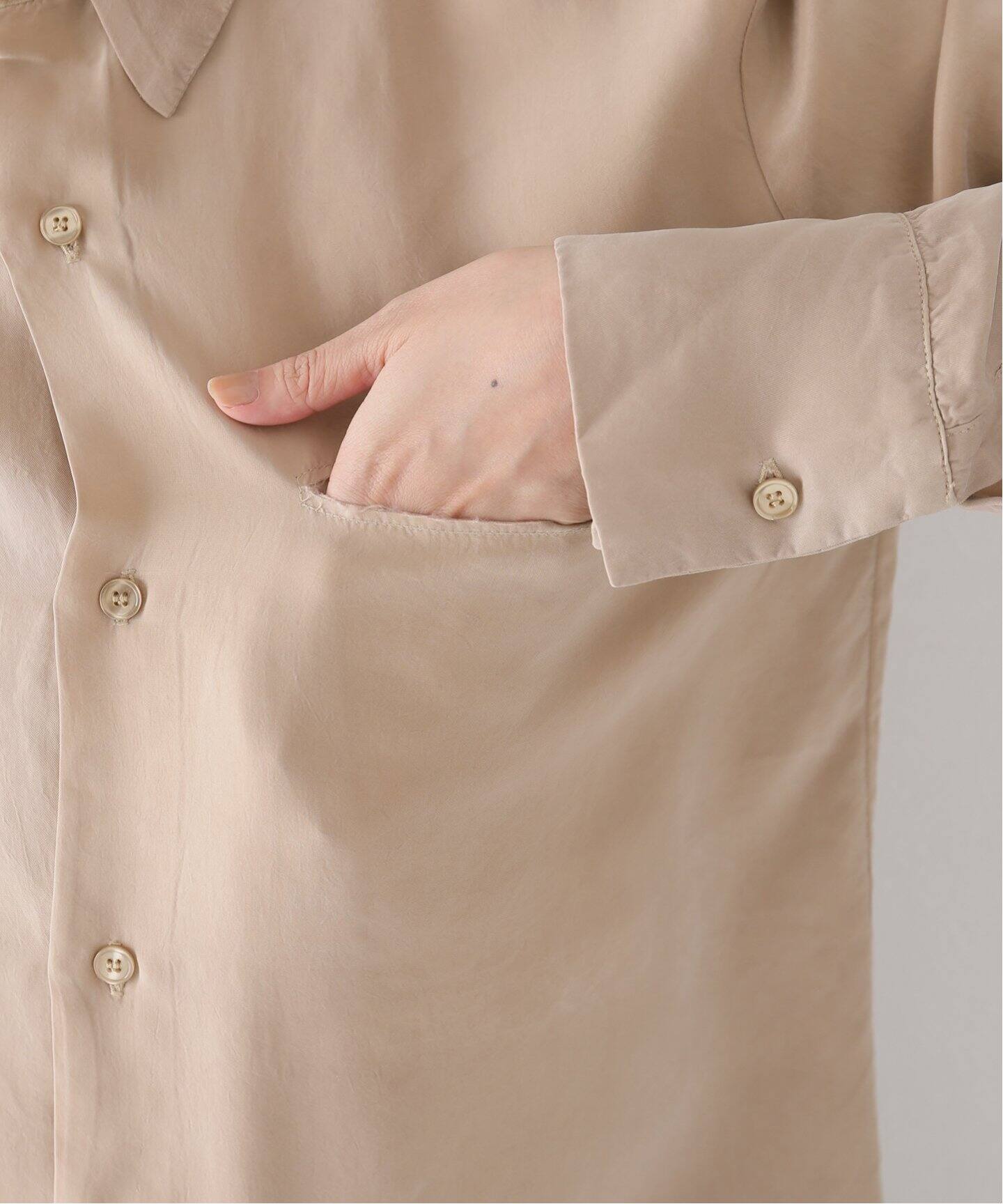 GABRIELA COLL GARMENTS】 DOUBLED CUPRO シャツ（シャツ／ブラウス 