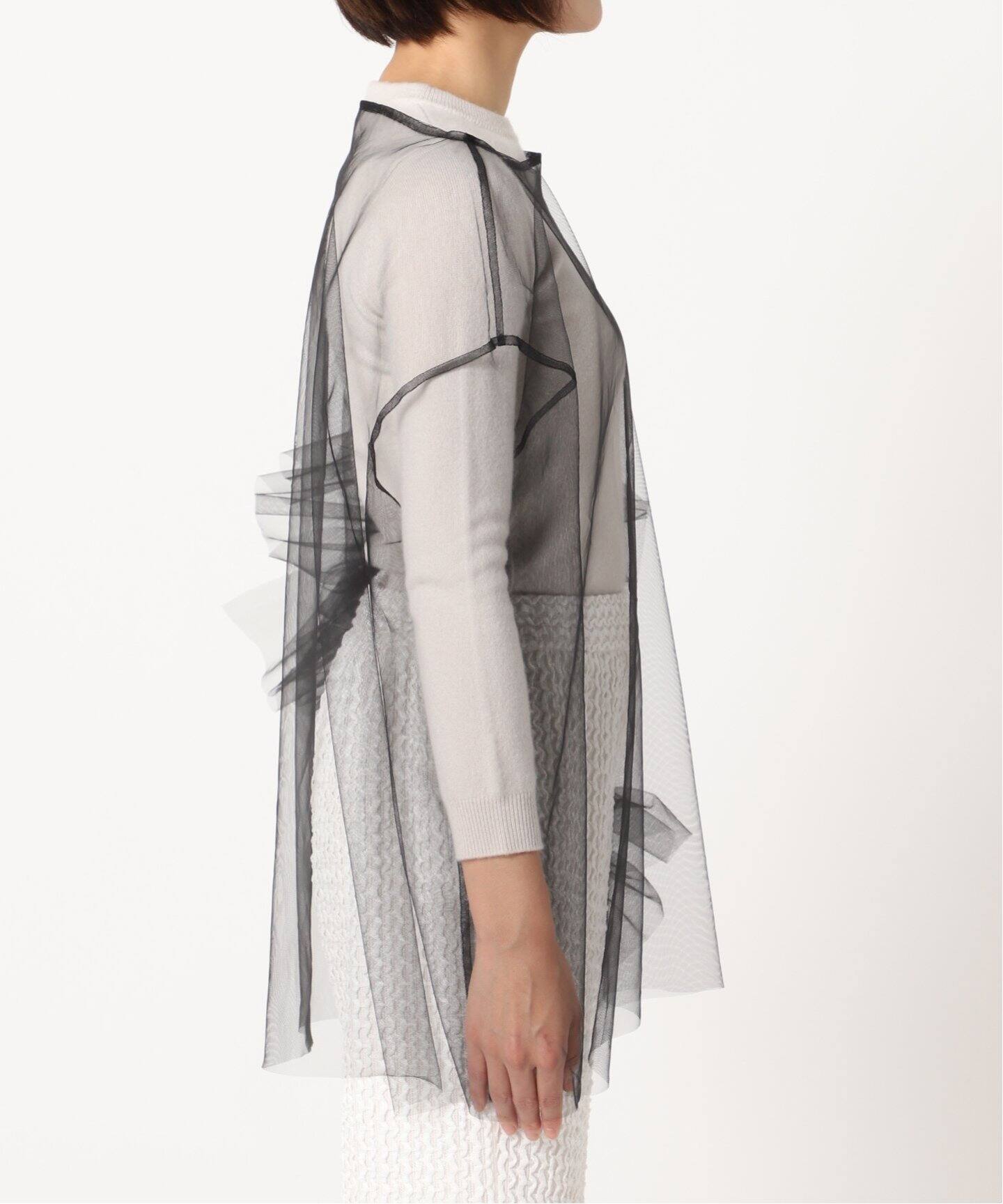 MARGE/マージ】別注 Tulle ruffle pull over：ブラウス（シャツ  